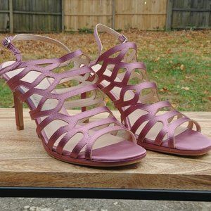 Strappy Satin Sandal